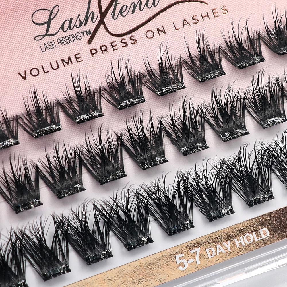 Pre-Glued Press On Lashes (Volume)