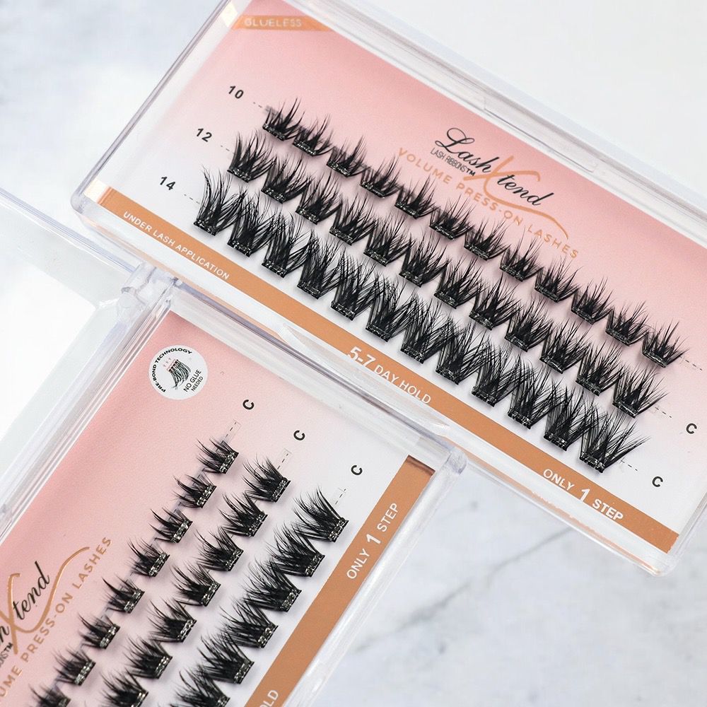 Pre-Glued Press On Lashes (Volume)